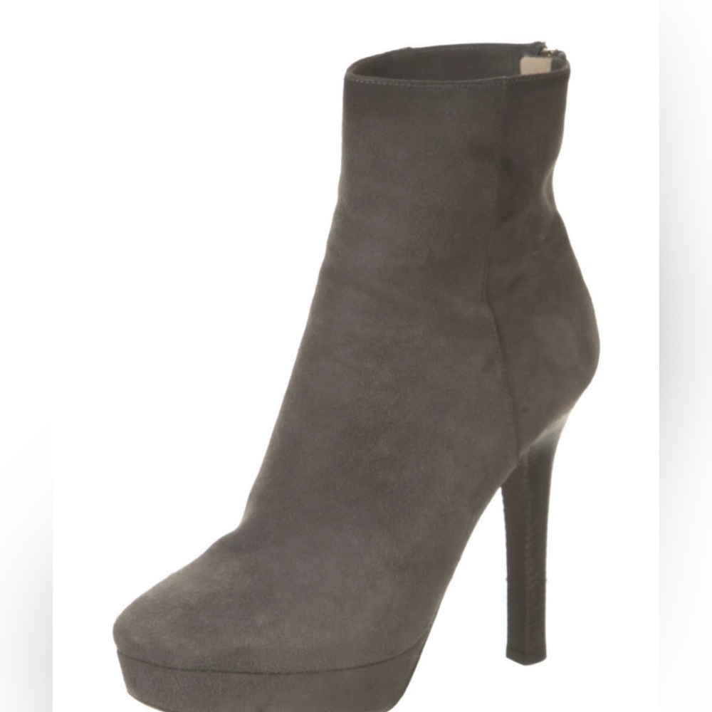 Jimmy Choo Suede platform high heel boots